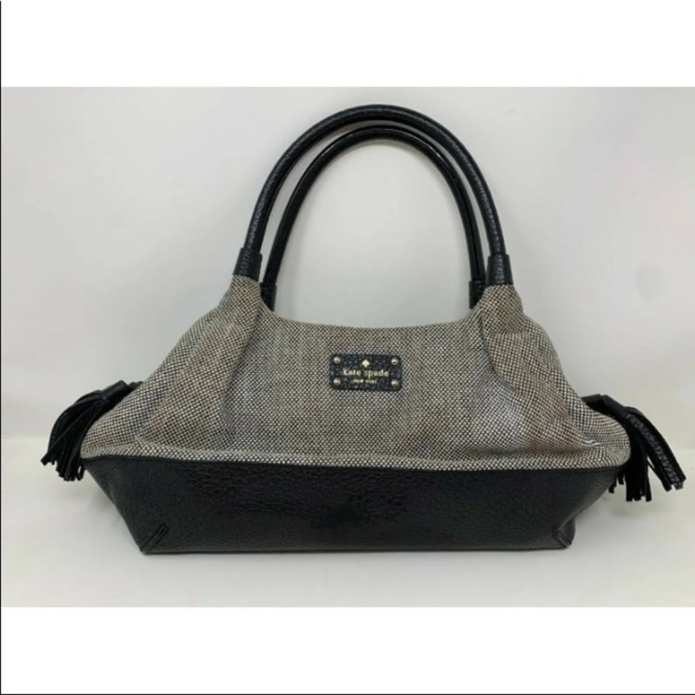 Kate Spade side tassel fringe shoulder bag